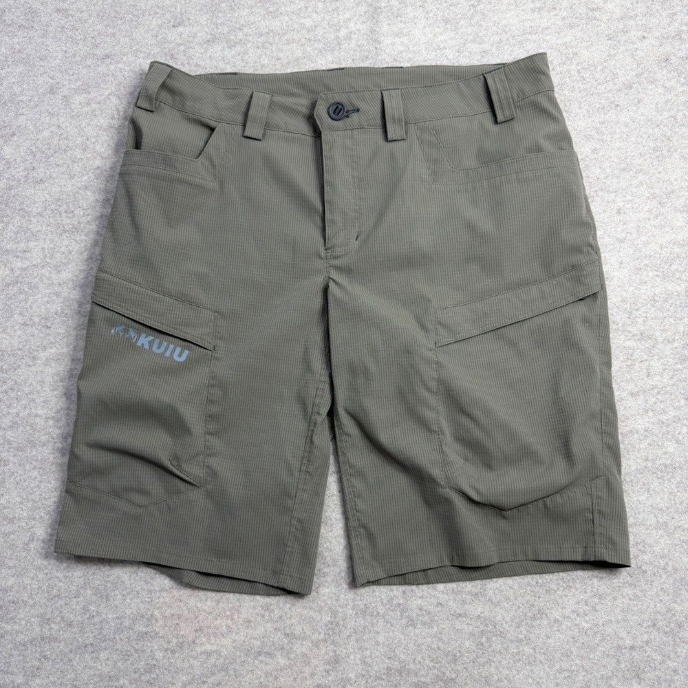 KUIU Tiburon Hunting Shorts Mens 36 Olive Green Breathable Technical Hiking